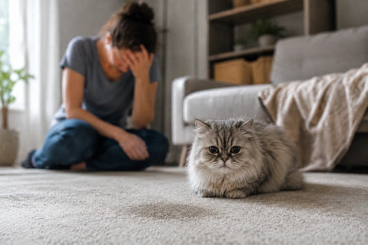 cat urine smell after cleaning still lingering in apartment