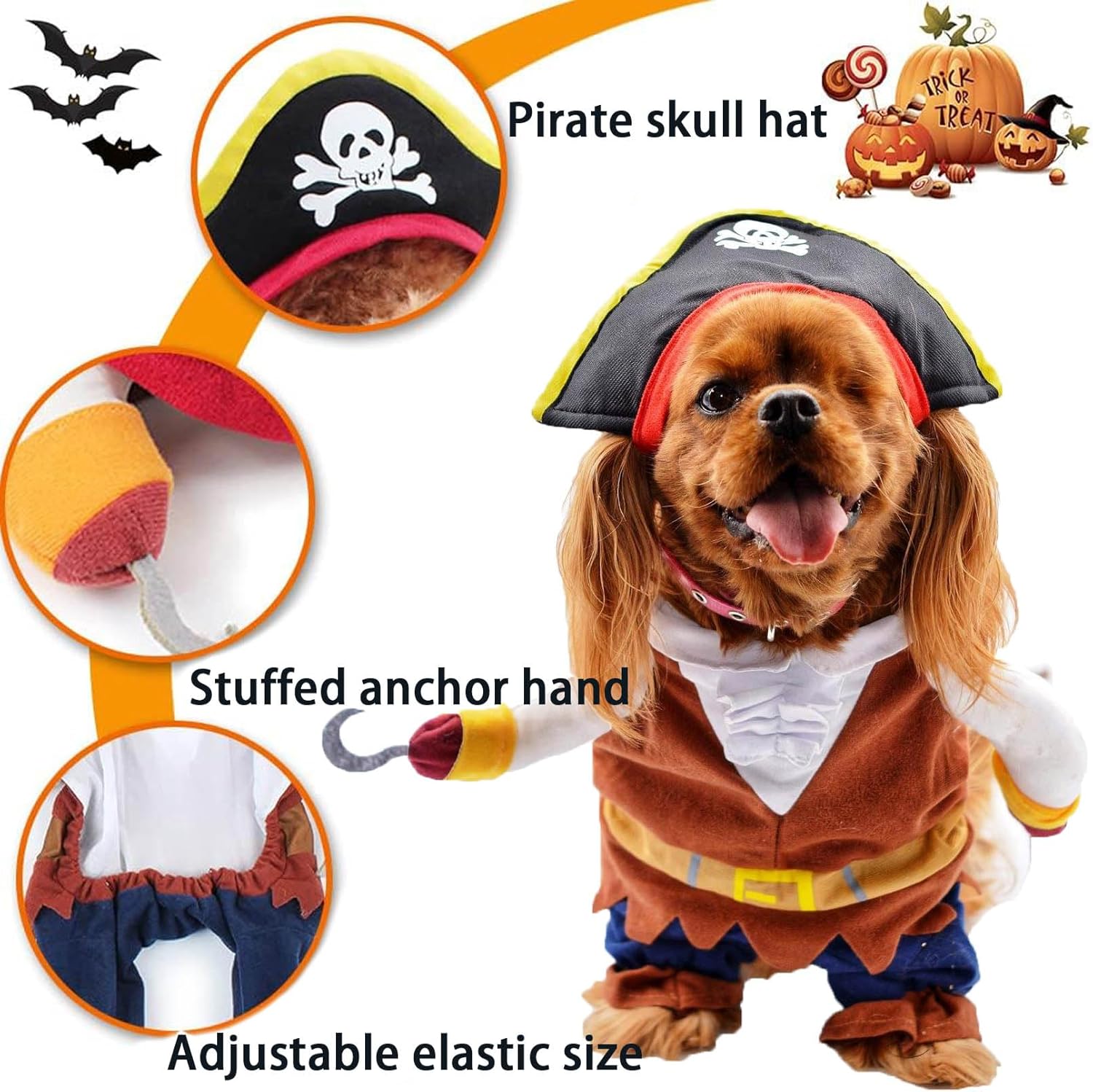 Pirate Dog Costume