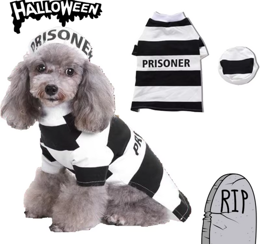 Prisoner Dog Costume